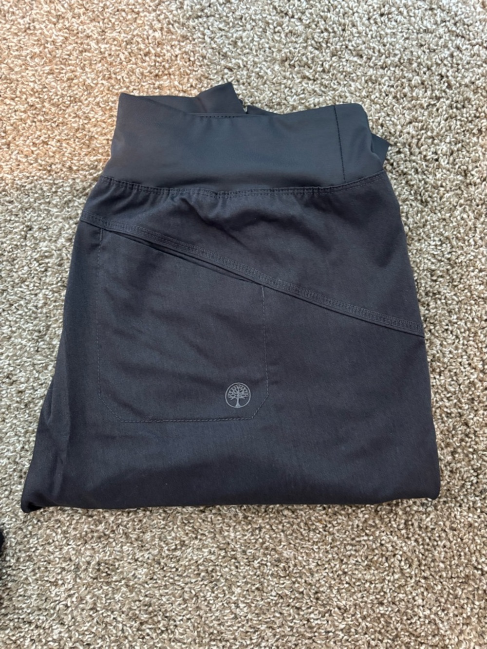 healing hands pewter Cropped Performance Pants